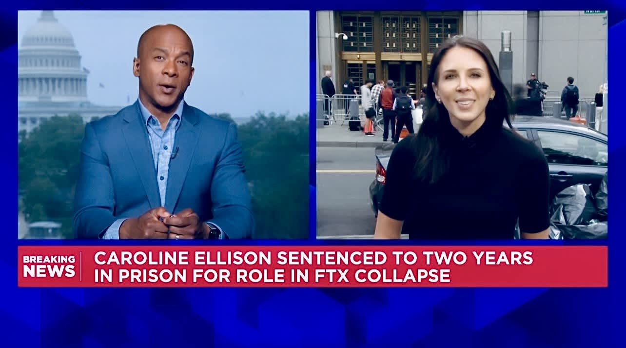 FTX fraudster Caroline Ellison sentenced to 2 years in prison, ordered to forfeit $11 billion