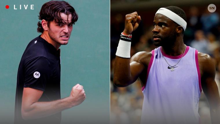 Taylor Fritz vs. Frances Tiafoe live score, results, highlights from 2024 US Open men's tennis semifinal