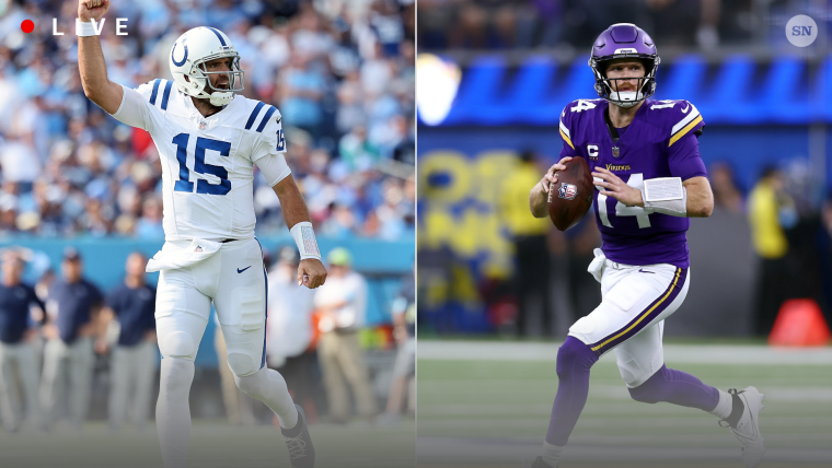 Colts vs. Vikings live score, updates, highlights from NFL 'Sunday Night Football' game