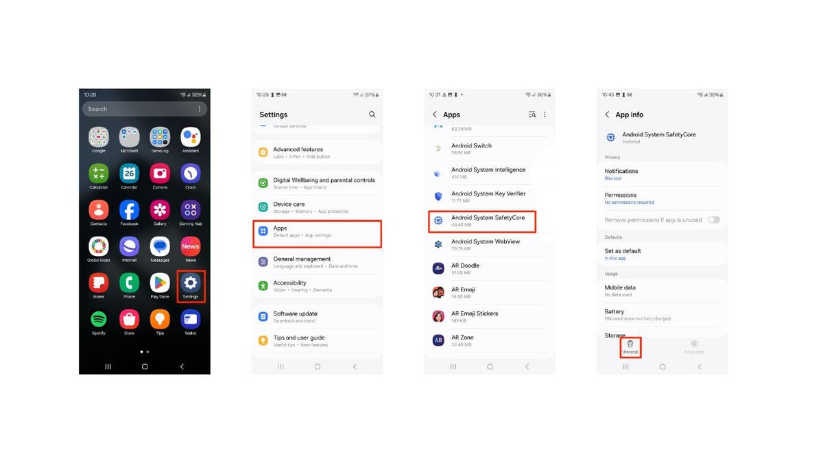 Android feature prevents sensitive content in Google Messages