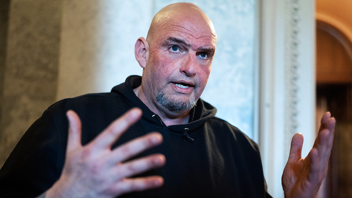 Sen. John Fetterman closeup shot