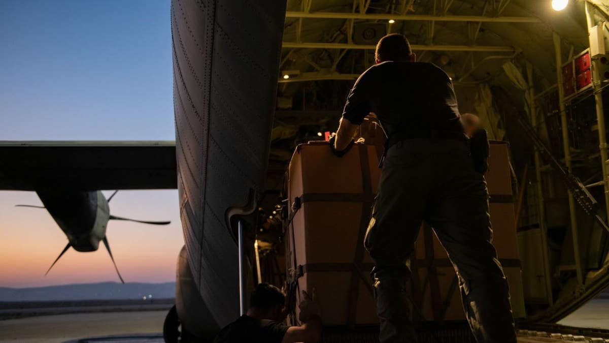 IDF preparations for aid drop