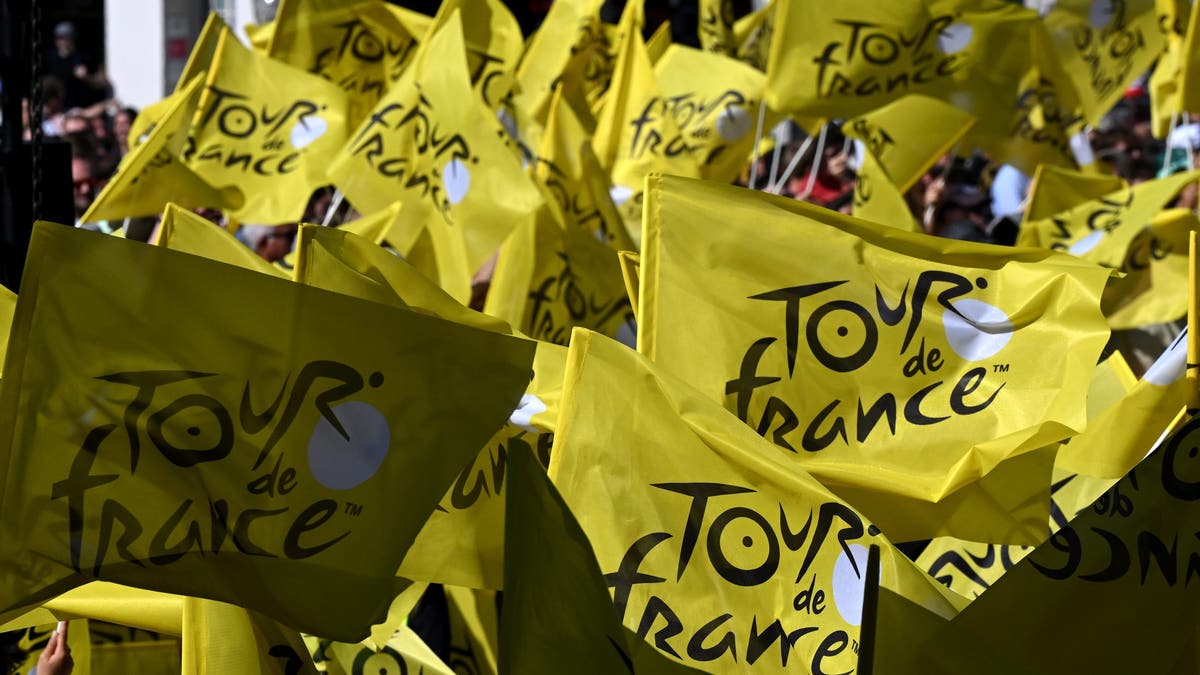 Tour de France 2025 flags