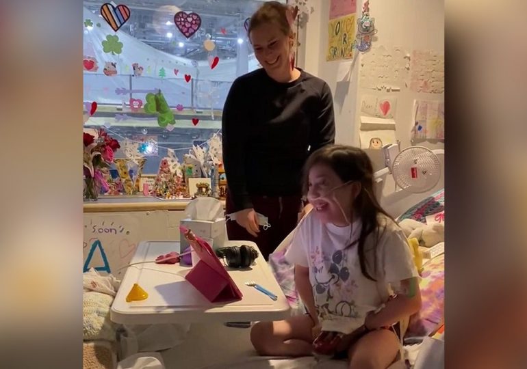 Girl with heart failure calls dad with life-changing message after 200-day hospital stay