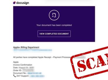 Scammers are using DocuSign emails to push Apple Pay fraud