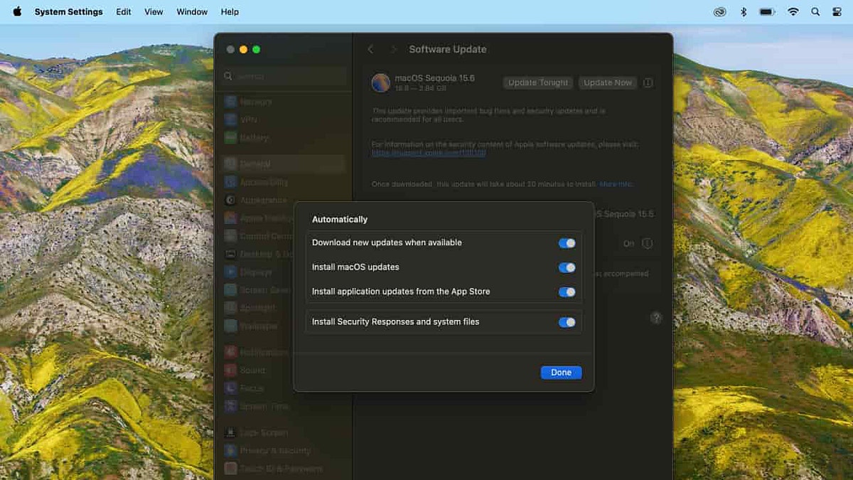 Screenshot of a Mac computer desktop