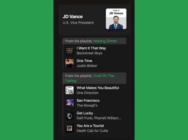 Anonymous researcher exposes politicians' hidden Spotify playlists, including Vance, Leavitt and Bondi