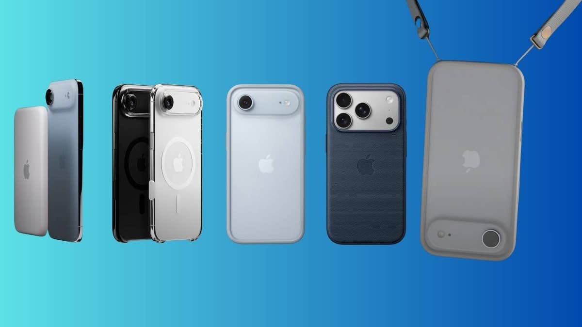 different accessories displayed on iphones