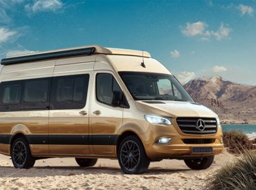 Luxury camper van feels like a penthouse on wheels