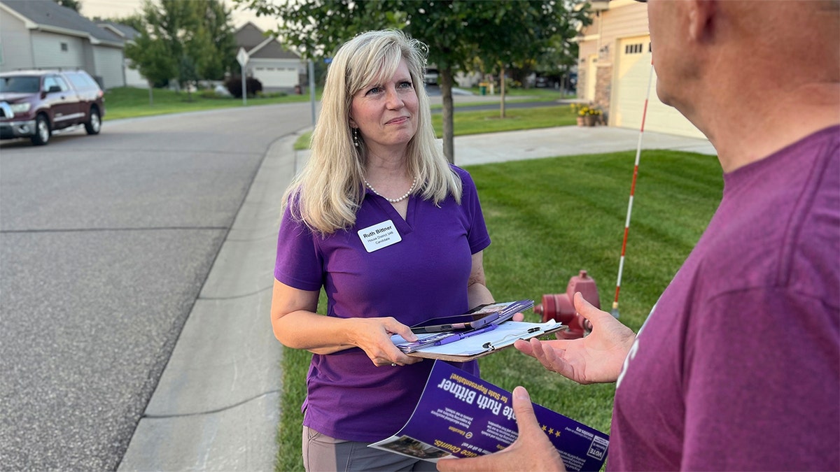 Republican candidate Ruth Bittner of Minnesota