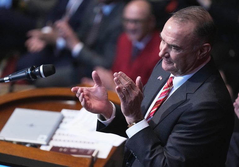 Republican governor signs into law Trump-backed congressional redistricting map