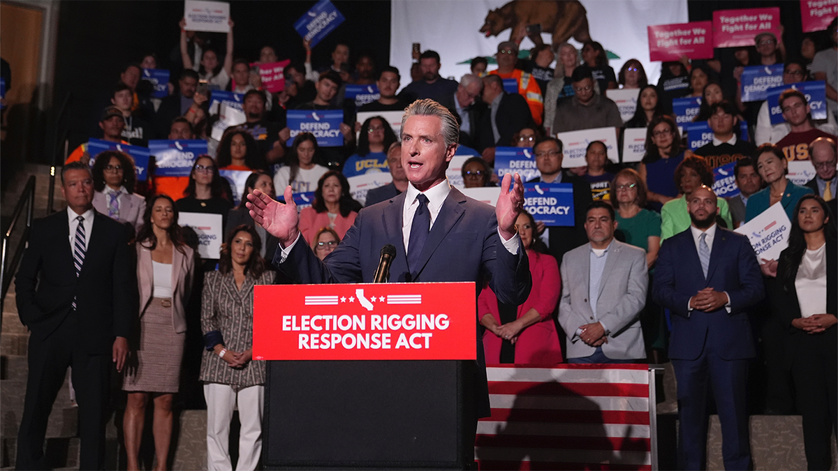 Gavin Newsom redistricting