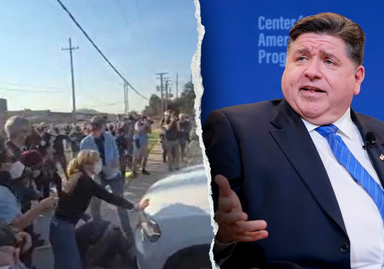 Trump officials slam blue state governor for ignoring chaotic anti-ICE ‘rioters’ disrupting operation