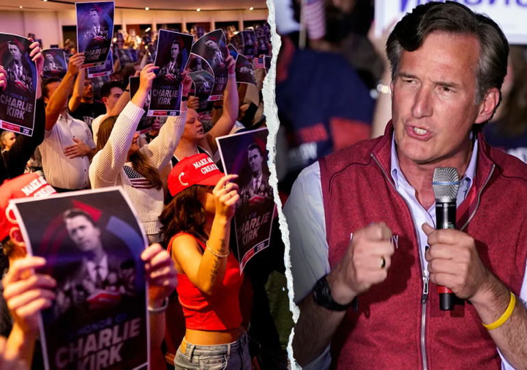 Youngkin urges Turning Point crowd to carry on Kirk’s fight for faith and freedom