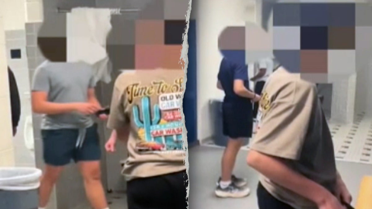 Video from a locker room in Stone Bridge High School where a trans male was in a male bathroom.