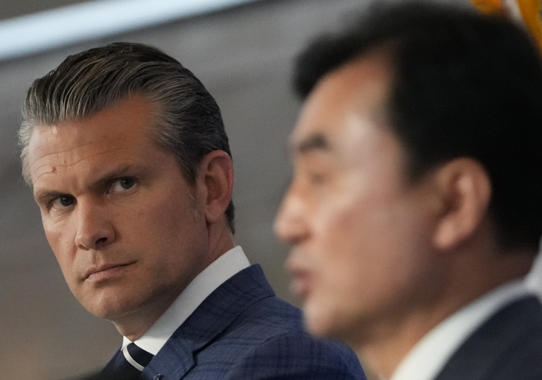 Hegseth applauds South Korea's plan to take larger role in defense against North Korean aggression