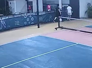 Pickleball player plunges to his death in 3-story fall after climbing over safety rail to retrieve ball