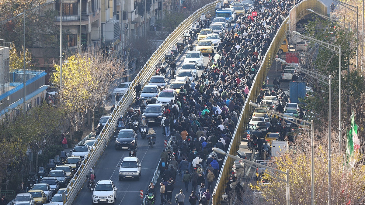 Iran protests.