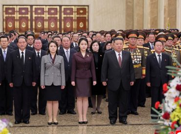 Kim Jong Un appears with daughter at mausoleum, fueling succession speculation