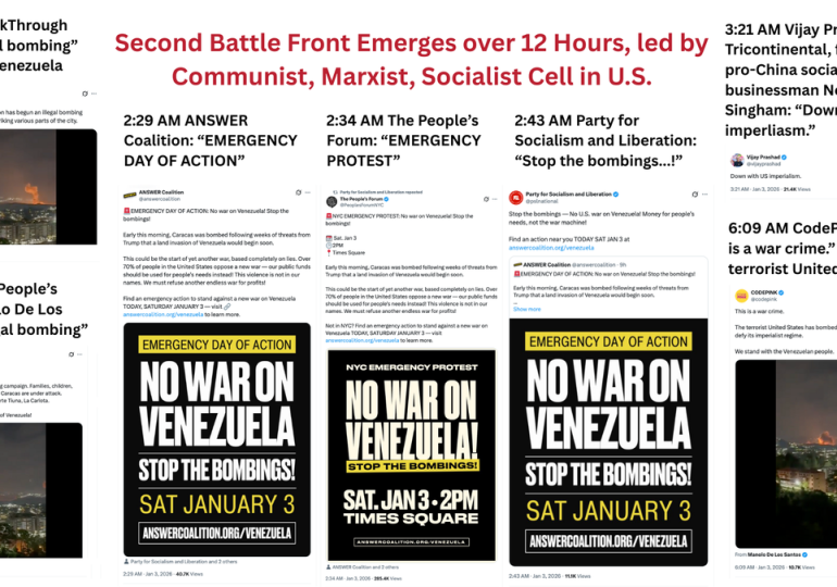Second front: How a socialist cell in the US mobilized pro-Maduro foot soldiers within 12 hours