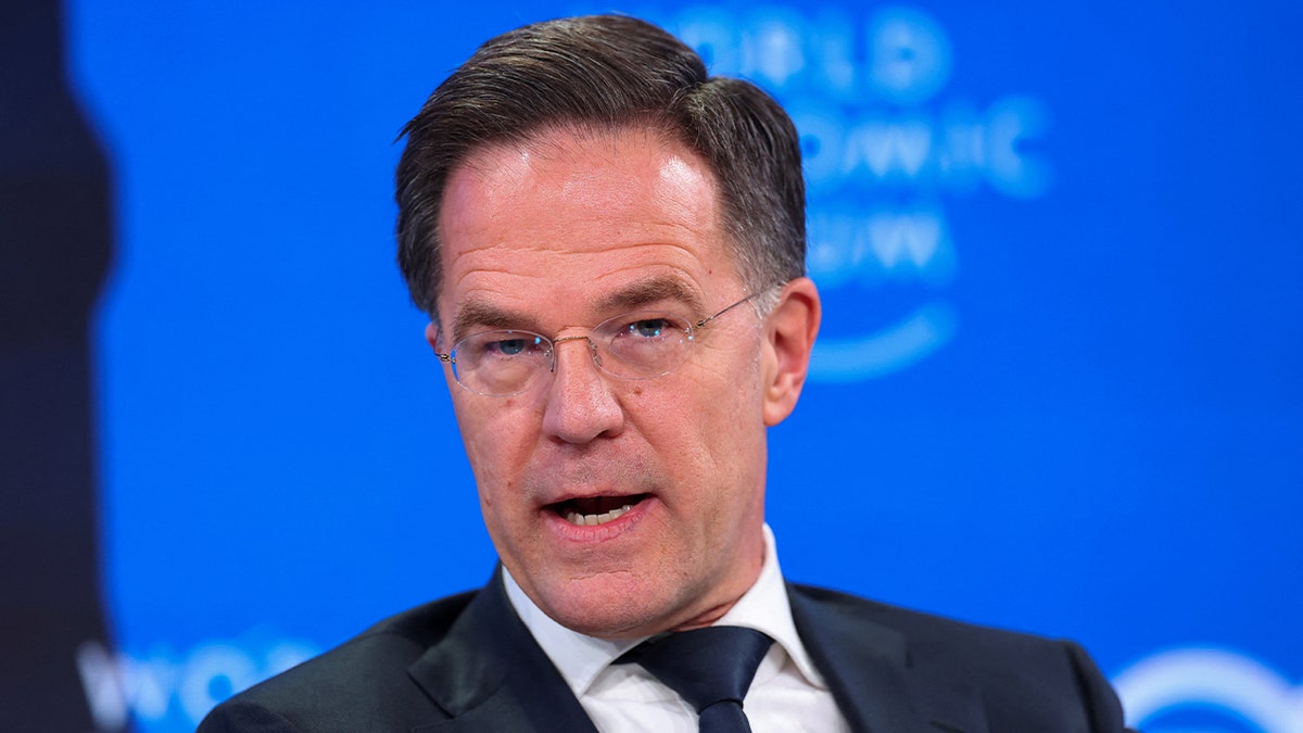NATO Secretary General Mark Rutte attends the 56th annual World Economic Forum (WEF) meeting in Davos, Switzerland, January 21, 2026.