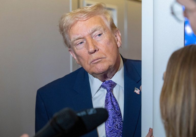 Trump says Iran 'starting to' cross US red lines as protesters die in government crackdown