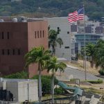 American flag raised, flies over US Embassy building in Venezuela for first time in 7 years