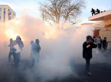 Appeals court pauses orders limiting federal agents' use of tear gas at protests near Portland ICE building