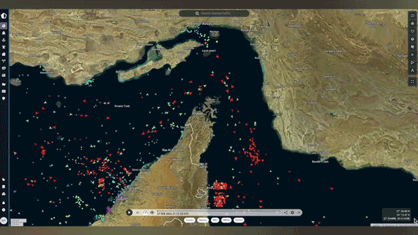 Watch shipping through the Strait of Hormuz grind to a halt amid Iran conflict