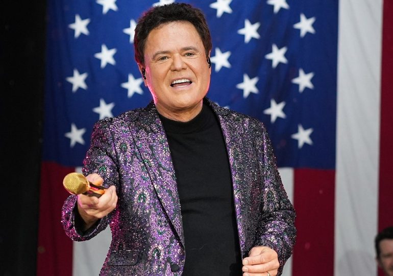 Donny Osmond uses AI to sing with his 14-year-old self