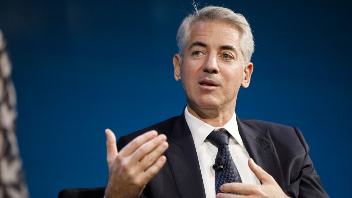 Bill Ackman speaks during a conference
