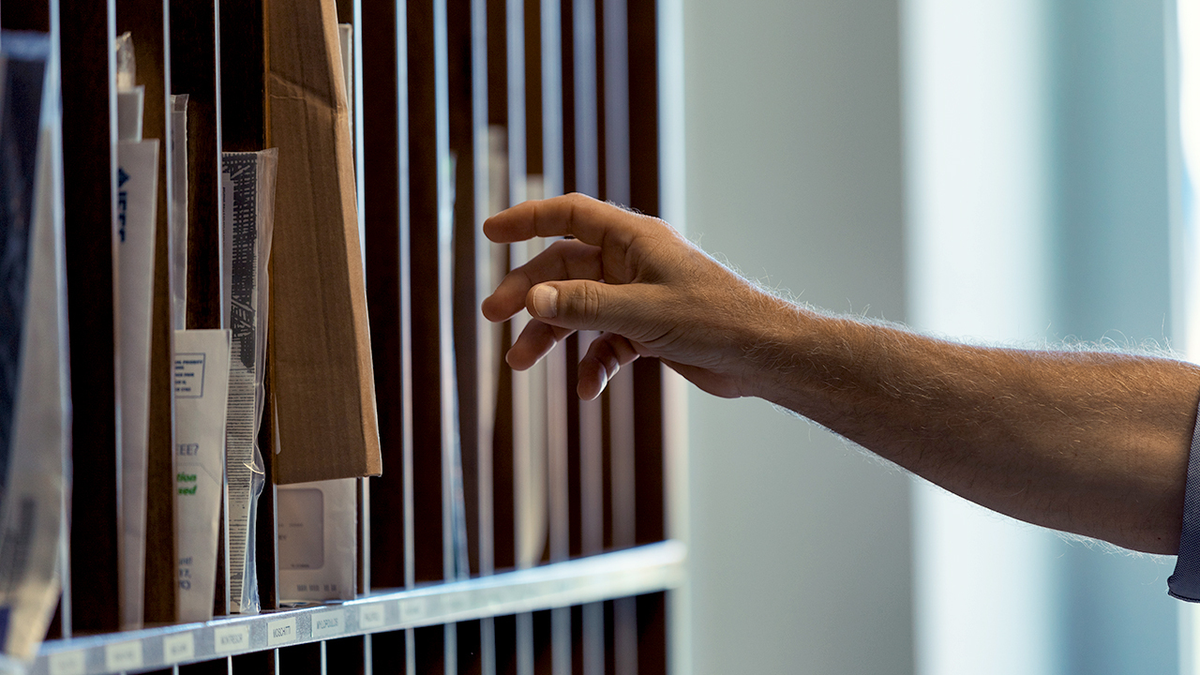 Prisoner receiving mail