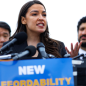AOC tells New Yorkers to ‘pull up’ to Alabama during rally speech behind bulletproof glass