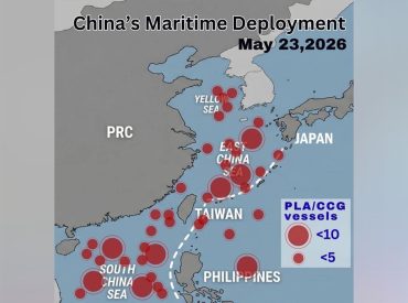 China deployed over 100 vessels near Taiwan in the wake of Trump-Xi summit, Taiwan security official claims