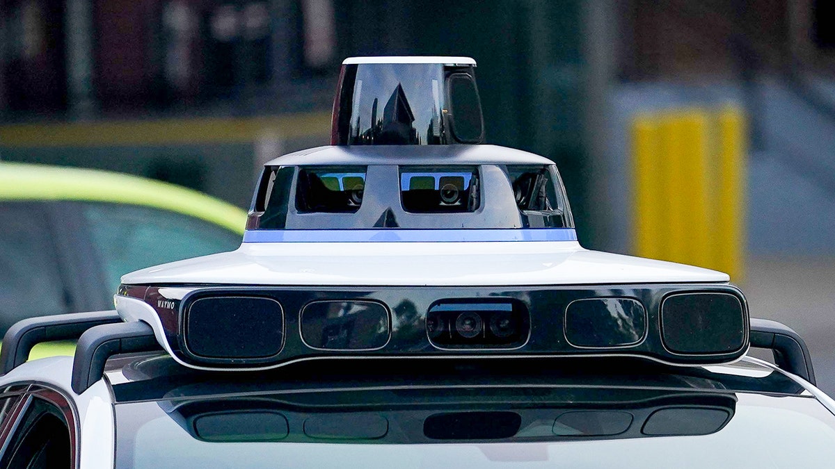 Navigation component of a robotaxi.