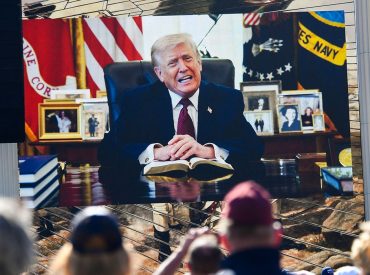 Trump reads Bible as thousands pack National Mall for America 250 prayer rally