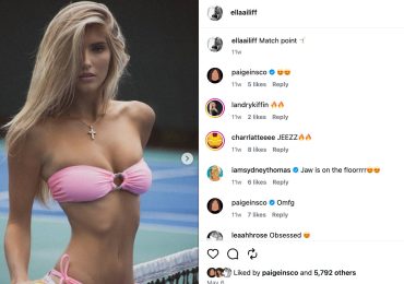 Nick Bosa’s girlfriend sends fans into frenzy with eye-catching swimsuit photo