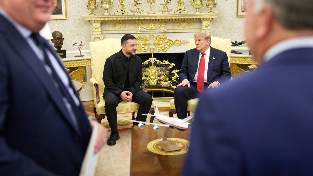 Zelenskyy meets with Trump at White House