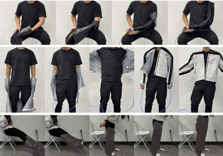 Self-dressing clothes could help older adults