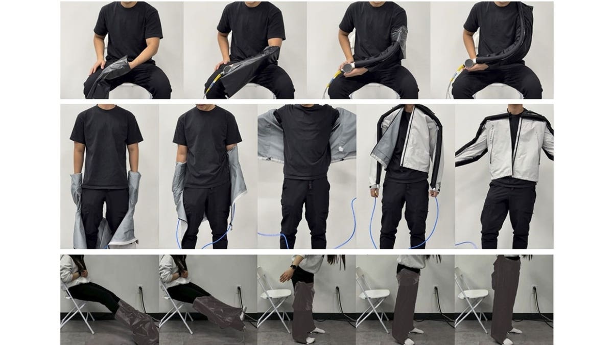 Self-dressing clothes could help older adults