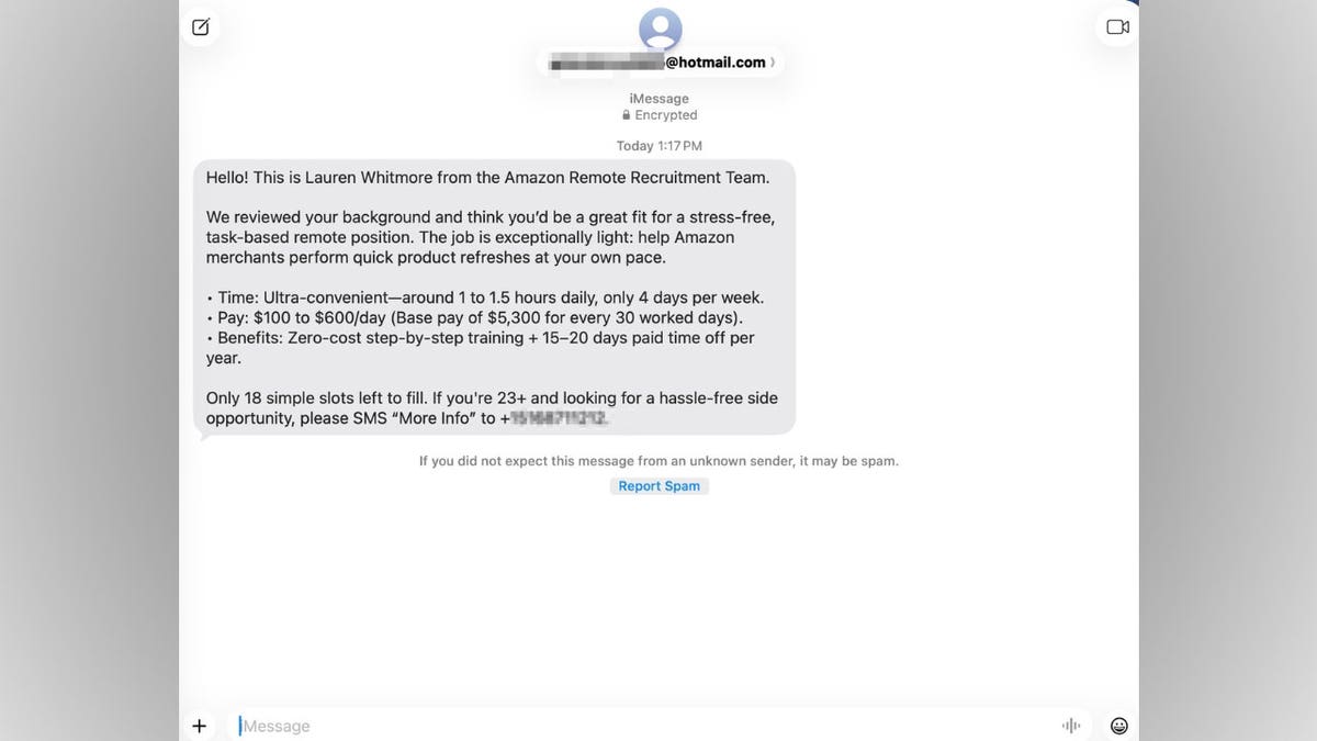 Amazon job scam texts are spreading again with a new twist