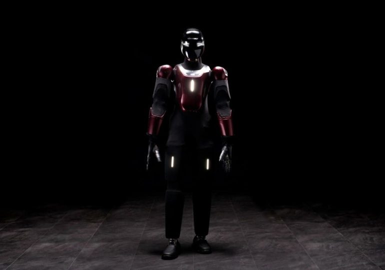Humanoid robot skin senses people before contact