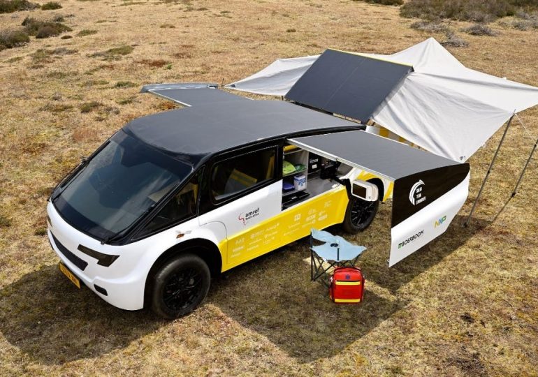 World's first solar-powered ambulance brings healthcare off-grid