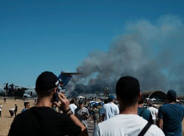 Fighter jet crashes at air show, killing 2 pilots with thousands of spectators watching