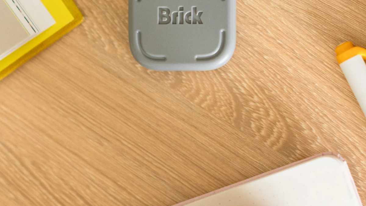 The Brick helps cut down on screen time by physically locking access to distracting apps until you tap your phone to the device again.
