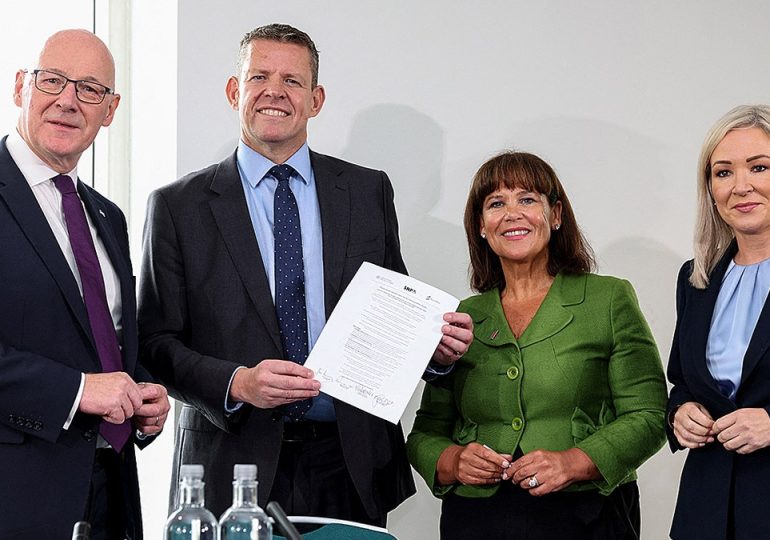 UK breakup push escalates amid historic pact after Trump backs reunification of Ireland