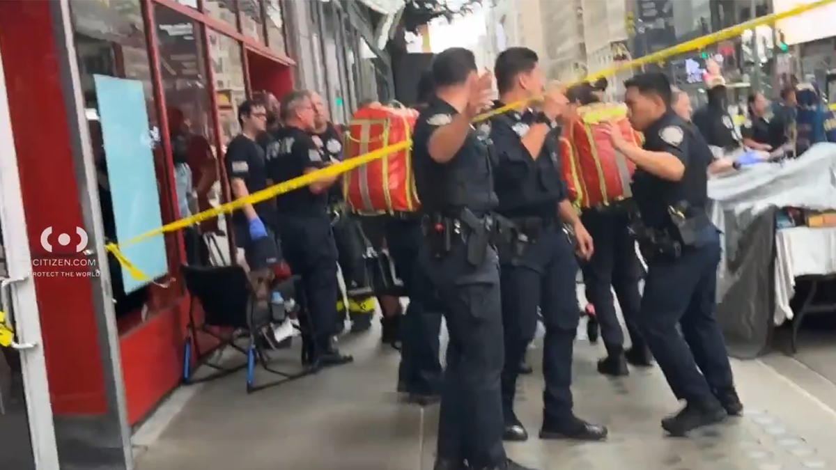 The NYPD have confirmed that there was a police-involved shooting in Times Square.
