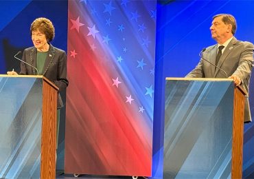 'Oh, shut up!': Democrat snaps at Collins after heckler drives Maine Senate debate off the rails