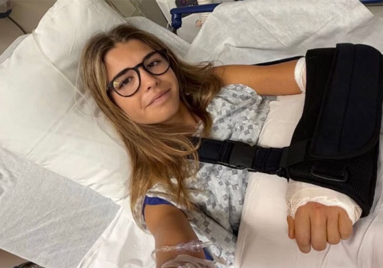 Trump’s 19-year-old granddaughter pictured in hospital after medical procedure